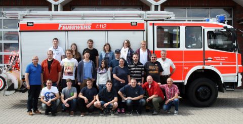 Besuch der Feuerwehr Bönningstedt
