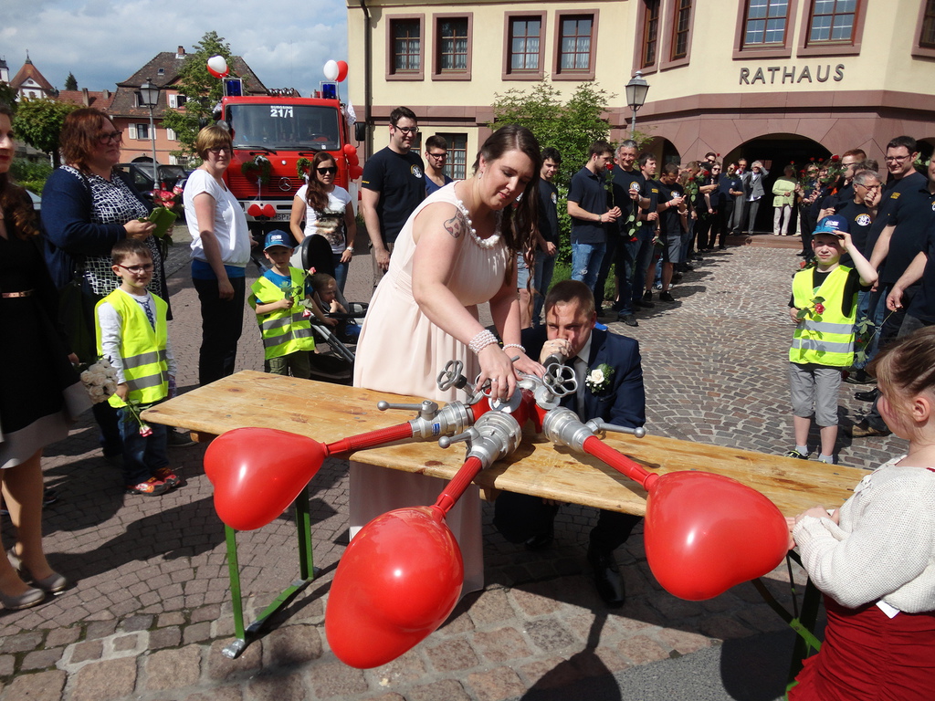 Hochzeit des 1. Kommandanten